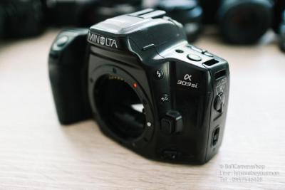 ขายกล้องฟิล์ม Minolta a303i เสียเเล้ว สำหรับเป็นอะไหล่ หรือตั้งโชว์ Serial 02603038