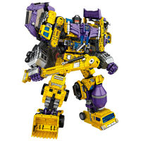 Nbk devastator G1 transformation combiner Action FIGURE ภาพยนตร์รุ่น Ko Jinbao deformation รถหุ่นยนต์ Scraper scaven ของเล่นเด็ก