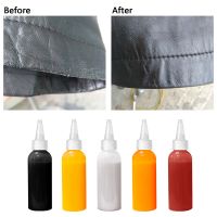 【LZ】☑◎  100ml Leather Dye Paint Oily DIY Professional Paint Leather Craft Leather Bag Sofa Shoes Repair Complementary Color Paste