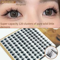 10 Rows Of Grafted False Eyelashes 3D Mink Eyelashes Natural Simulation Single Cluster Segmented Reusable Lazy Fast Grafting