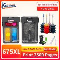 Gracemate 675XL Remanufactured Replacement Ink Cartridge For HP 675 Hp675 For HP Officejet 4000 4400 4575 Printer