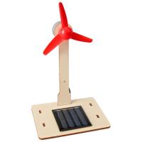 Small Wind Turbines DIY Solar Windmill Toy Solar Robot Toy Home Decor Craft Science Kits Toy Education Gift for Kids Toddlers Family Members thrifty