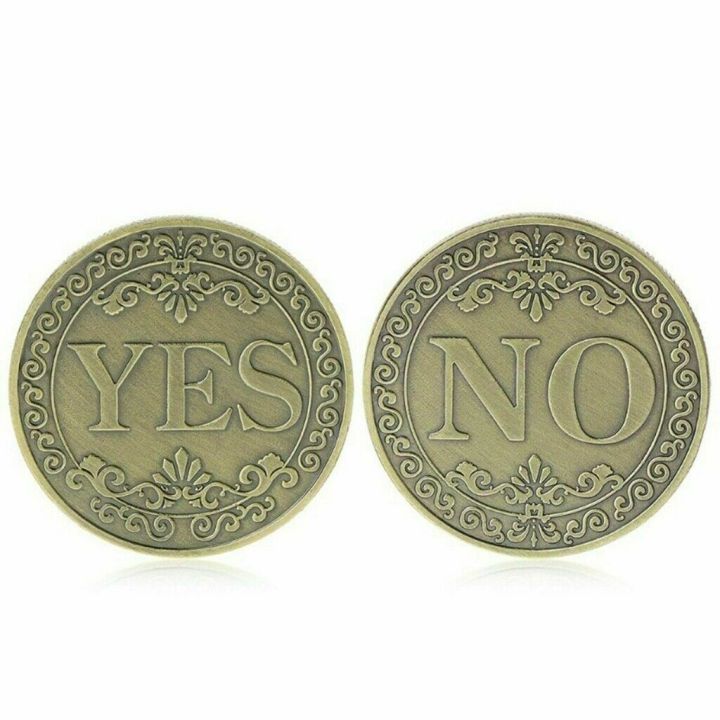 yes-or-no-decision-coin-double-yes-or-double-no-bronze-commemorative-coin-retro-collection-gift