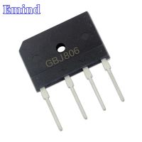 5Pcs GBJ806 Bridge Rectifier 8A/600V GBJ8J Bridge Stack Can Cut GBJ Footprint Flat Bridge