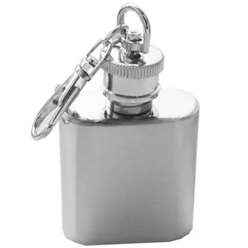 RAINB 6/8Oz Hip Flask Stainless Steel Whiskey Liquor Pocket Wine Bottle  Large Capacity