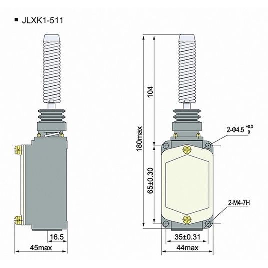 ลิมิตสวิทช์-delixi-jlxk1-111-211-311-411-511-limit-switch-rotary-metal-roller-arm-ลิมิตสวิทซ์-สินค้าพร้อมส่ง