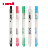 3PCS UNI EH-105P มือกดประเภทยางปากกายางลบ Sketch Lead นักเรียนเฉพาะโปร่งใสปากกา ER-100PK เปลี่ยน Core