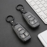 ∏☈ Carbon Fiber ABS Car Key Cover Case Protection For Ford Fusion Mondeo Mustang F 150 Explorer Edge 2015 2016 2017 2018 2019