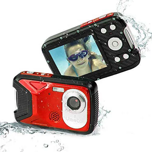 Waterproof Digital Camera Full HD 1080P Underwater Camera 16 MP Underwater  Camcorder Point and Shoot Camera Waterproof Camera for Kids Childrens Teens  Beginners Snorkeling Swimming Diving (Red) | Lazada Indonesia