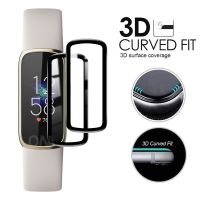 [HOT TALQQQWWEGE 583] สำหรับ Fitbit Luxe Soft 3D ฟิล์มป้องกันยามสำหรับ Fitbit Luxe คลุมทั้งหมดป้องกันหน้าจออุปกรณ์เสริมของสมาร์ทวอทช์