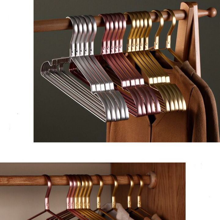 matte-hangers-for-coat-clothes-display-storage-organizer-metal-durable-laundry-drying-rack-wardrobe-spave-save-pants-hanger-5pcs-clothes-hangers-pegs