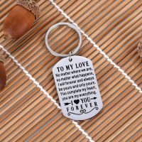 Valentine Love Gift for Women Men to My Love Keychain Anniversary Wedding Gift for Him Husband Wife Couple Boyfriend Girlfriend