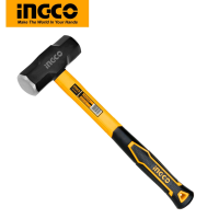 INGCO ค้อนปอนด์ 2 ปอนด์ 2lb Sledge Hammer รุ่น HSLH8802  ด้ามจับไฟเบอร์จับกระชับมือ HOME REGENCY TOOLS