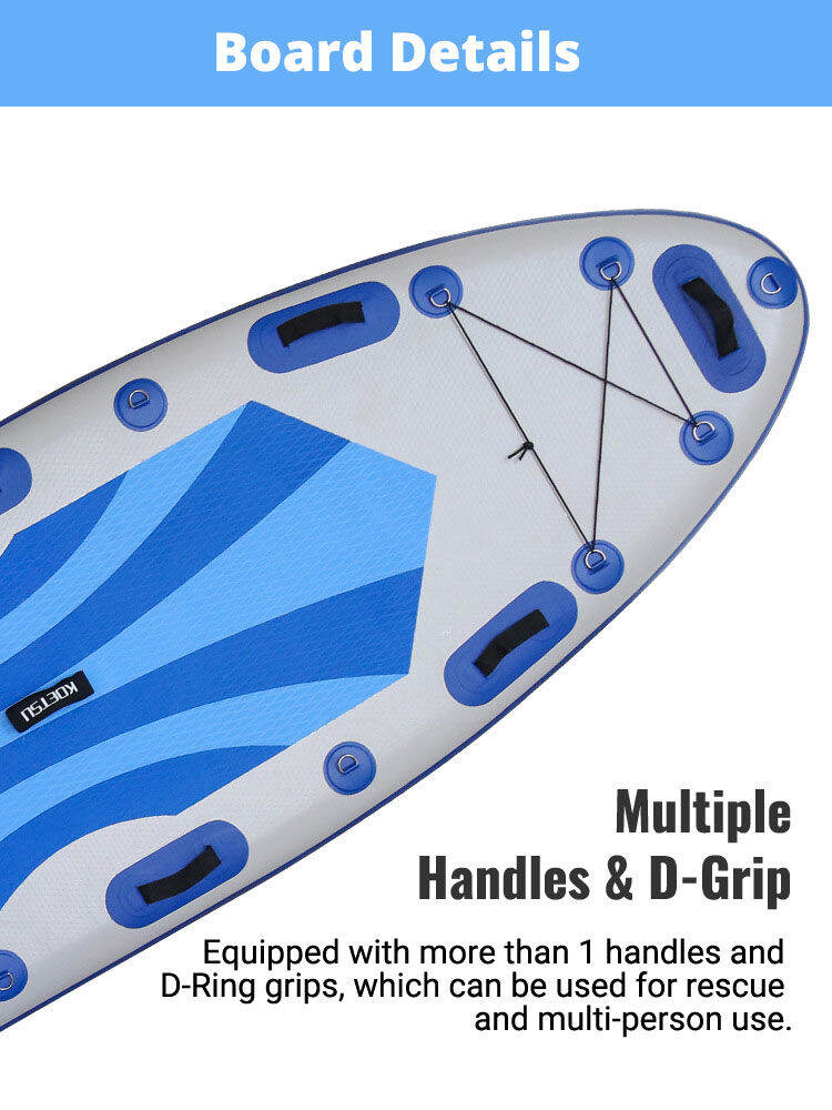 SBART กระดานพาย SUP บอร์ดยืนพาย กระดานโต้คลื่นแบบเป่าลม เรือตกปลา เล่น ...