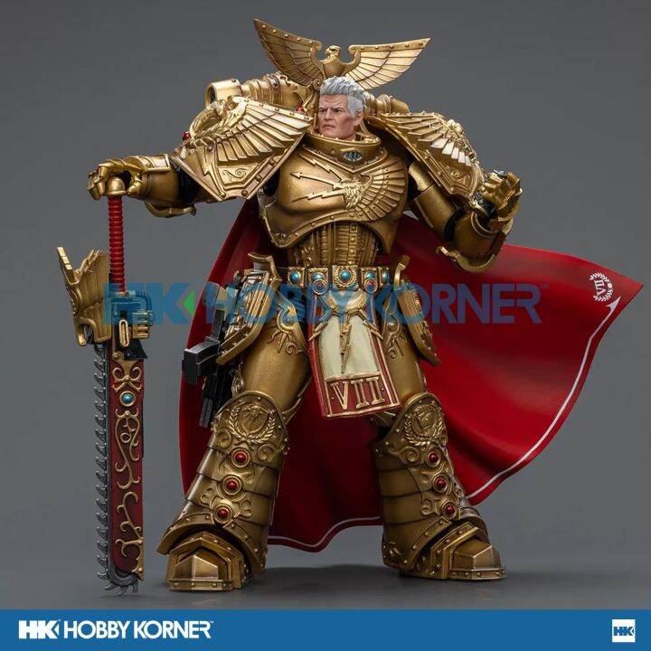 (PRE-ORDER) JOYTOY 1/18 Scale JT8865 Imperial Fists Rogal Dorn Primarch ...