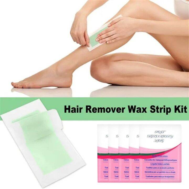 DIFF 10 Sheets Professional Hair Removal Wax Strips Beauty Tools