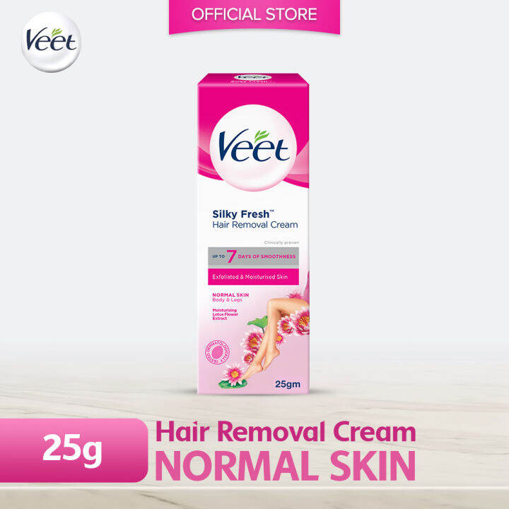 Veet Hair Removal Cream Normal Skin 25g Lazada 7200