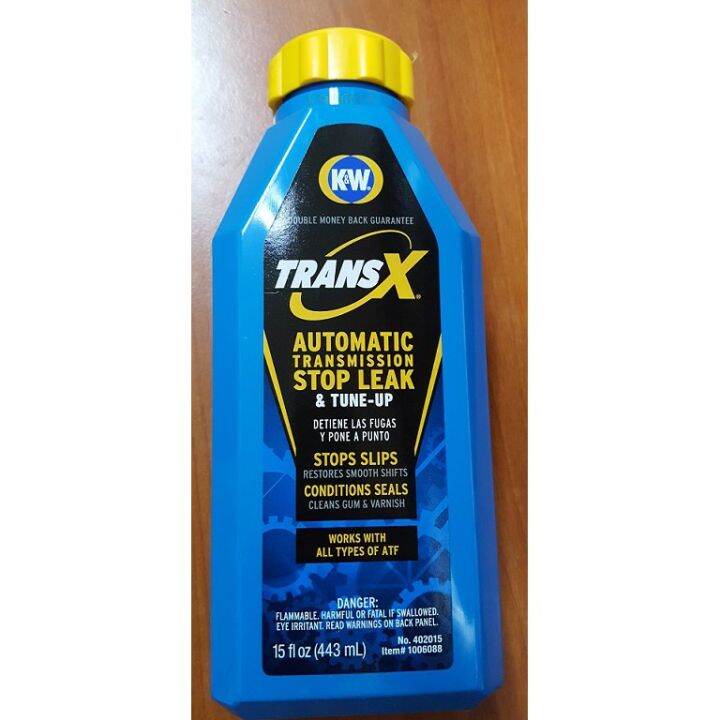 KW TransX ATF Automatic Transmission STOP LEAK & TUNEUP (443ml) Gear