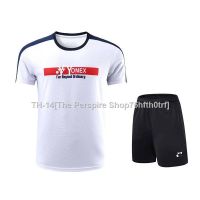 ﹍ [READY STOCK] New Style Korean Version YY Badminton Uniform Suit Men Women Short-Sleeved Quick-Drying Breathable Compe