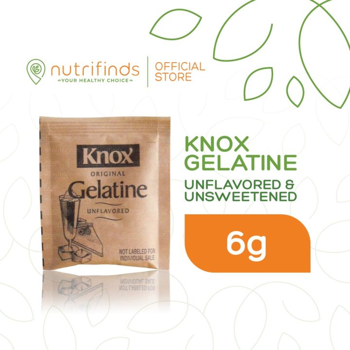 Knox Unflavored Unsweetened Gelatine Lazada PH