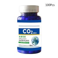 60/100Pcs Aquarium CO2แท็บเล็ตคาร์บอนไดออกไซด์เม็ด Diffuser สำหรับ Water Grass ของตกแต่งตู้ปลา