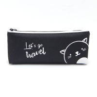 Junior High School Students Korean Style Simple Large Capacity Pencil Case Cute Creative Men and Women Primary School Stationery Box Multifunctional Pencil Case