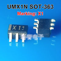 10pcs UMX1N X1 SOT-363 UMX1NTN SOT363 6 feet Marking X1 new original