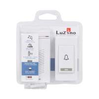 "Buy now"กระดิ่งไร้สาย (ถ่าน) LUZINO รุ่น ZTB-29(1V1) สีขาว*แท้100%*