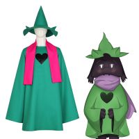 ? อะนิเมะ COS Triangle rune cos suit Ralsei Lil Ace อะนิเมะคอสเพลย์เครื่องแต่งกายสวมบทบาท