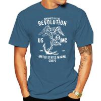 US Air Force Mens T-Shirt US Marines Revolution Gildan