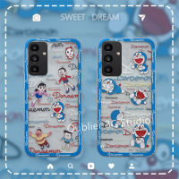 เคสโทรศัพท์ Samsung Galaxy A05 A05s M34 M54 S23 FE 5G เคส ปลอก Parity การออกแบบใหม่ต้นฉบับน่ารักการ์ตูนโดราเอมอนซิลิโคนใสโทรศัพท์มือถือบางเฉียบปกอ่อน Case 2023