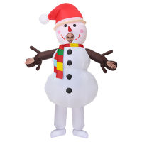 ผู้ใหญ่ Snowman Santa claus Tree Inflatable เครื่องแต่งกายการ์ตูนอะนิเมะชุดแฟนซีคริสต์มาสปาร์ตี้คอสเพลย์เครื่องแต่งกายสำหรับ New Year