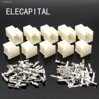 ✿♦ 10set/lot 2.8mm 9 pin Automotive 2.8 Electrical wire Connector Male Female cable terminal plug Kits Motorcycle ebike car