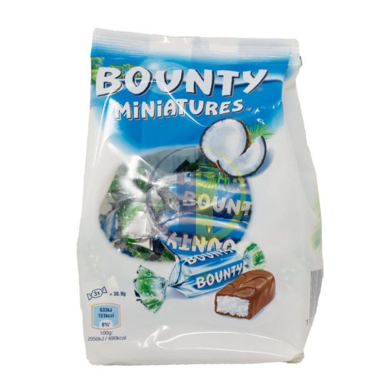 Kẹo socola dừa bounty miniatures 150g - ảnh sản phẩm 1