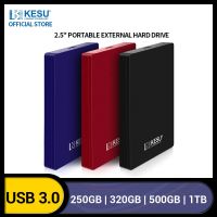 KESU HDD 2.5 "ฮาร์ดไดรฟ์เสริมพกพา250Gb/320Gb/500Gb/1Tb จัดเก็บ USB3.0เข้ากันได้สำหรับ PC, Mac,เดสก์ท็อป,MacBook Shensong