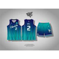 สินค้ายอดนิยม ใหม่ NBA 2022 CHARLOTTE HORNETS BASKETBALL JERSEY ฟรีชื่อและตัวเลขที่ปรับแต่งได้ ชุดแฟนแวร์ระเหิดเต็มรูปแบบ