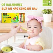 Combo dinh dưỡng dalahouse bột ăn dặm cho bé ăn dặm kiểu nhật