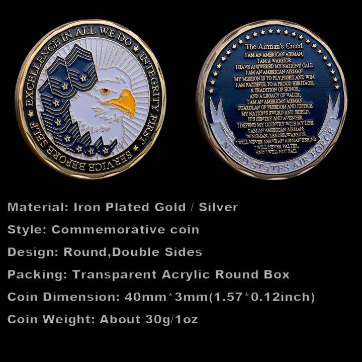 flowerslin-united-states-air-force-core-commemorative-coin-the-airmans-creed-values-usa-challenge-coin-art-craft-collectible