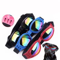 ZZOOI 2021 Foldable Pet Dog Glasses Medium Large Dog Pet Glasses Pet Eyewear Waterproof Dog Protection Goggles UV Sunglasses HOT SALE