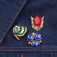 hot【DT】 The of Spiritual Stones Metal Pin Badge Chespin Brooch Costume Accessories Ornament for Kids