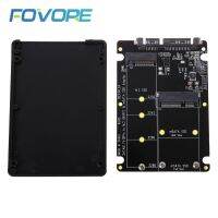 ﹊♗☂ 2 In 1 NGFF M.2 B M Key Mini PCI-E or mSATA SSD to SATA III Adapter Card for Full Msata SSD/ 2230/2242/2260/22x80 M2