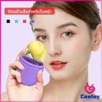 CeeJay แคปซูลซิลิโคน นวดหน้า ก้อนน้ำแข็งหน้า ช่วยหน้าเย็นสบายคลายร้อน capsule ice cubes มีสินค้าพร้อมส่ง