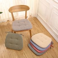 ☢ Chair Cushions Memory Foam Chair Pads Soft Seat Cushion Pads Non Slip With Straps Durable Mats Pads for Lounge/Kitchen/Office