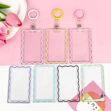 Acrylic Kpop Photocard Holder Transparent 3 Inch Idol Card Holder Photo  Sleeves Bus Card Student Card Case Photo Protector