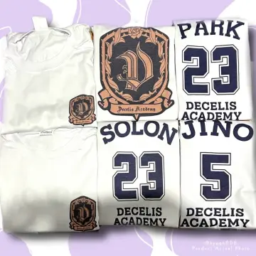 ENHYPEN Decelis Academy Inspired Jersey Polo with Sunghoon Number 23 /  Tamed Dashed Tamed-Dashed, Hobbies & Toys, Memorabilia & Collectibles,  K-Wave on Carousell