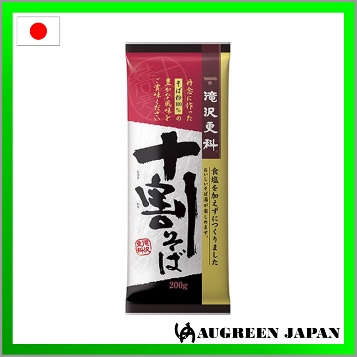 SOBA NISSIN Takizawasarashina Juwari Soba 200g, 100 buckwheat flour