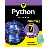 Bought Me Back ! Python All-in-One for Dummies (ใหม่) หนังสือภาษาอังกฤษพร้อมส่ง