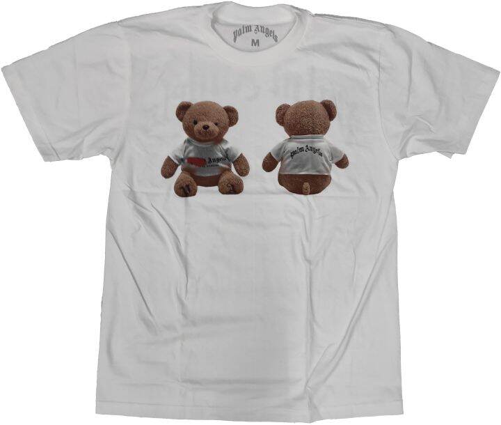 palm-angels-เสื้อยืด-คอกลม-แขนสั้น-แฟชั่น-หมี-bear-ปาล์ม-แองเจิ้ล-unisex