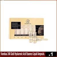 Vanekaa 24K Gold Hyaluronic Acid Essence Liquid Ampoule.