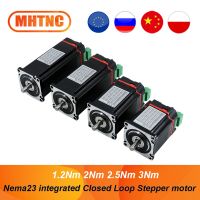 New Nema23 Closed Loop Stepper motor 1.2Nm 2Nm 2.5Nm 3Nm motor-driven integrated hybrid servo drive system shaft 8mm for3d print